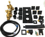 Cascada Tuscany 24" Shower System: Immersive LED Rainfall, Massage, Thermostatic - View 12