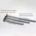 Cascada Tuscany 40" Luxury Bathroom Shower Set with LED Rainfall Head, Thermostatic Control, and 6 Massage Jets - Features
