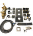 Cascada Tuscany 40" Luxury Bathroom Shower Set with LED Rainfall Head, Thermostatic Control, and 6 Massage Jets - View 10