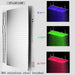 Cascada Tuscany Shower System: LED Rainfall, Massage, Thermostatic Control - Side View