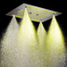Cascada Venice 23"x31" Brushed Nickel Bluetooth LED Shower System - View 9