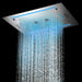 Cascada Venice 23"x31" LED Music Shower Head - Dimensions