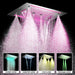 Cascada Venice 23"x31" LED Music Shower Head