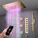 Cascada Venice 23"x31" Music LED Shower System - View 18