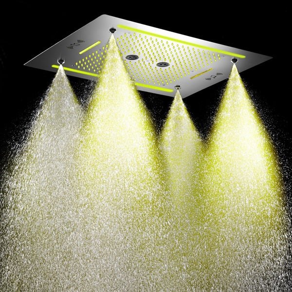 Cascada Venice 23"x31" Music LED Shower System - View 10