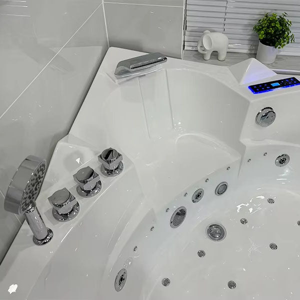 Cascada Venice Luxury Freestanding Acrylic Whirlpool Bathtub Spa LED Air Jets - View 13