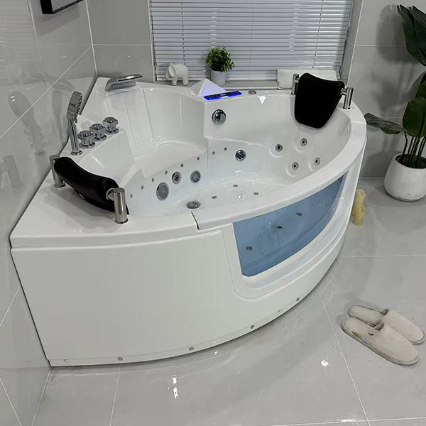 Cascada Venice Luxury Freestanding Acrylic Whirlpool Bathtub Spa LED Air Jets - View 11