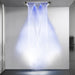 Cascada Verona 16"x36" Brushed Nickel Music LED Shower System - View 11