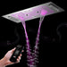 Cascada Verona 16"x36" LED Music Shower Head - Detail View