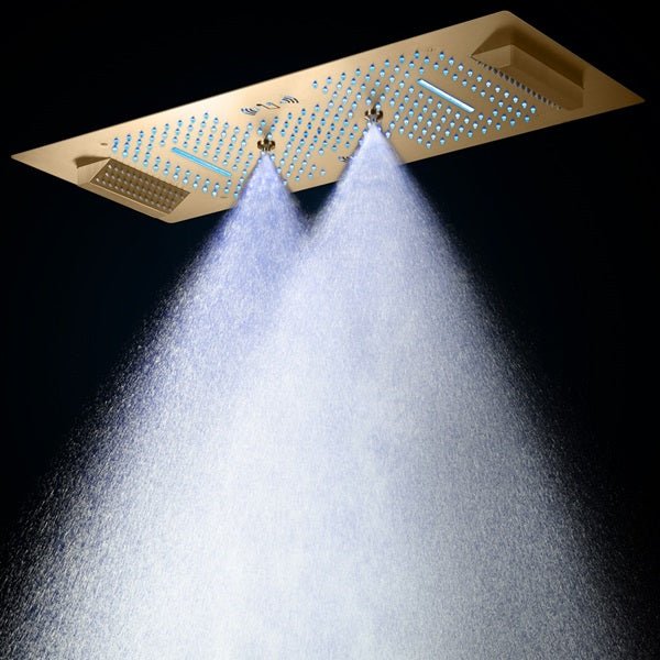 Cascada Verona 16"x36" LED Music Shower Head - View 14