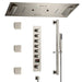 Cascada Verona 16"x36" Music LED Digital Shower System - View 16