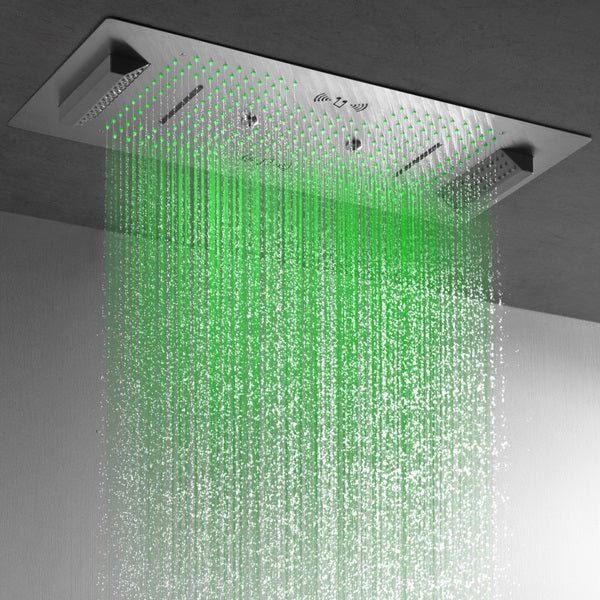 Cascada Verona 16"x36" Music LED Digital Shower System - View 11