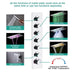 Cascada Verona 16"x36" Music LED Shower System - Detail View