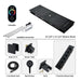 Cascada Victoria 12"x36" LED Bluetooth Shower System - Close-Up