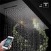 Cascada Victoria 12"x36" LED Bluetooth Shower System - Detail View