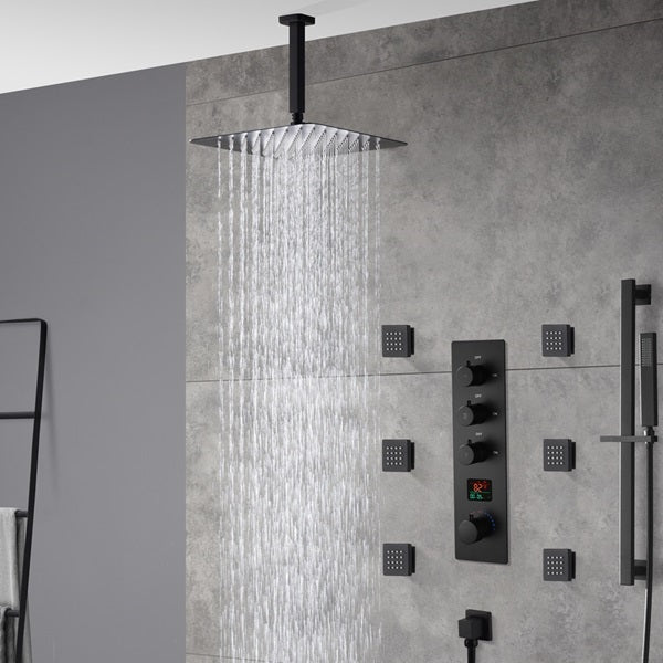 Cascada Volterra 10" Thermostatic Digital Shower System