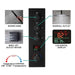 Cascada Volterra 10" Thermostatic Digital Shower System - Detail View