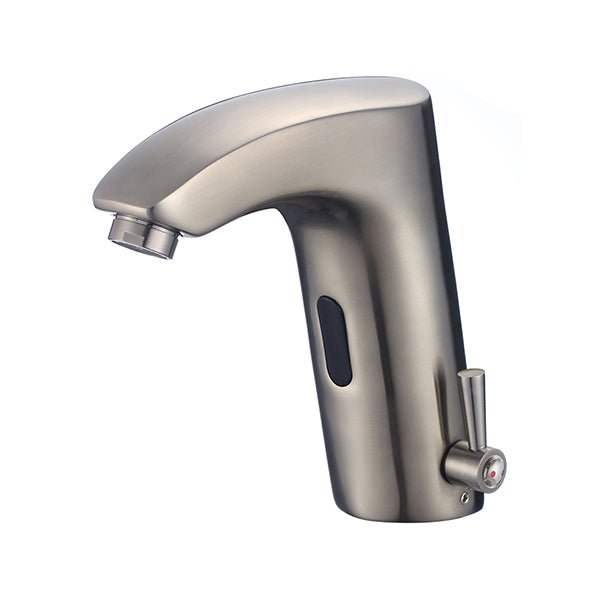 Cascada WaveTouch Brushed Nickel Best Touchless Bathroom Faucet - Hot & Cold