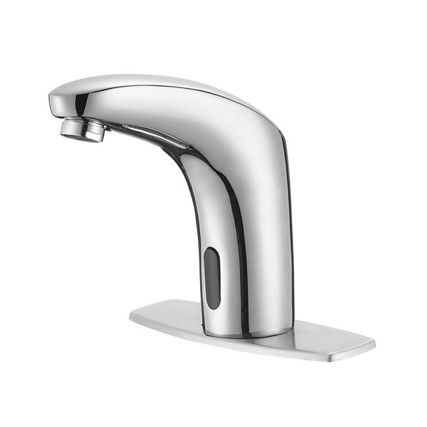 Cascada Zenflow Modern Design Touchless Bathroom Faucet - Chrome Finish