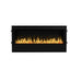 Dimplex Optimyst RGB Pro Box 60" Water Vapor Built-In Electric Fireplace - front view with flames