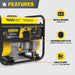 Champion Power Equipment 1200W Portable Generator with CO Shield® – 1500 Starting Watts, Gas Powered Emergency... - Close-Up