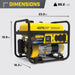 Champion 3500W Portable Generator w/ CO Shield – 4375 Starting Watts Gas RV-Ready Generator, 120V, 212cc... - Features