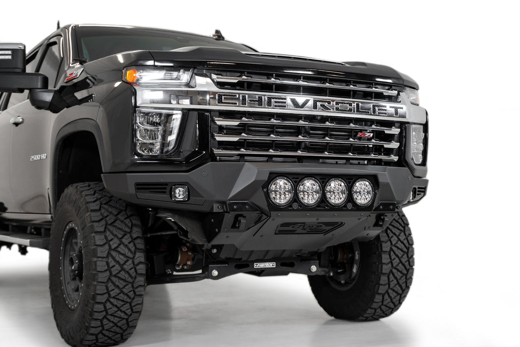 Addictive Desert Designs 2020-2023 Chevy 2500/3500 Bomber Front Bumper (RIGID) – image 2 of 11