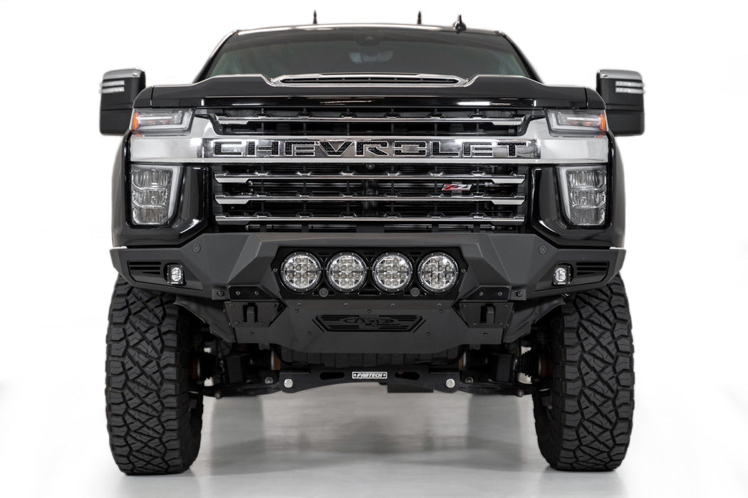 Addictive Desert Designs 2020-2023 Chevy 2500/3500 Bomber Front Bumper (RIGID) – image 3 of 11