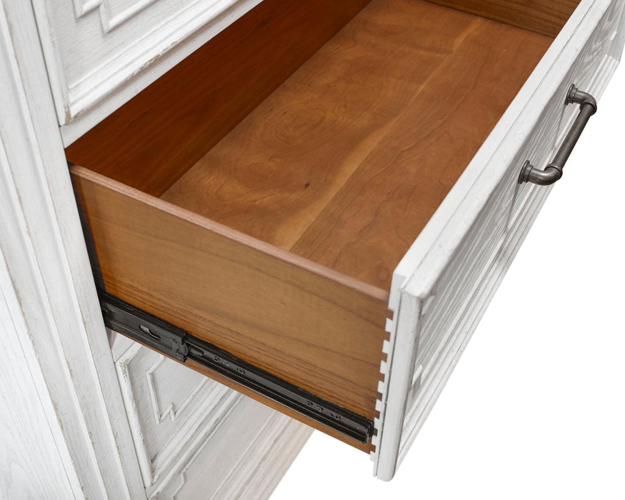 Alpine Furniture Clara Chest, White Mist