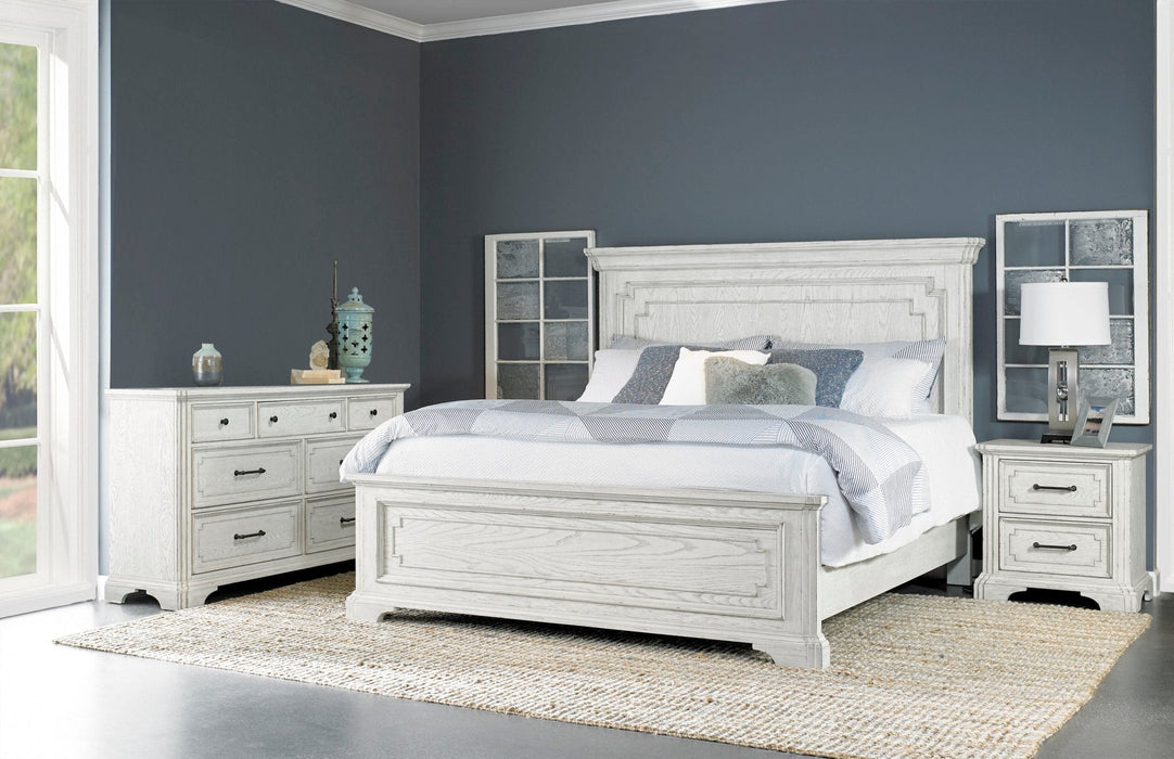 Alpine Furniture Clara Dresser, White Mist