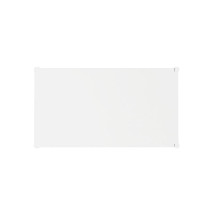 Alpine Furniture Cleo Coffee Table, Coconut Milk