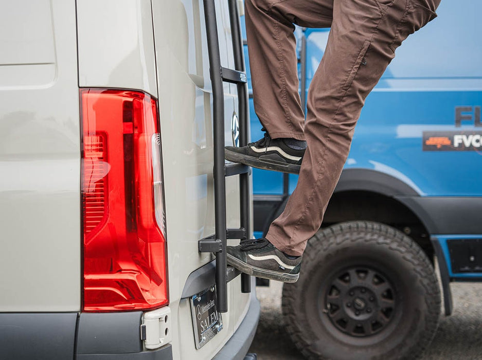 Flatline Van Co. 2007-2026 Mercedes-Benz Sprinter Van Rear Ladder – image 4 of 9