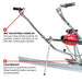 Tomahawk PRO Series Honda Concrete Power Screed Dual Magnesium Blade Bundle (Choose 2 Boards) - Dimensions