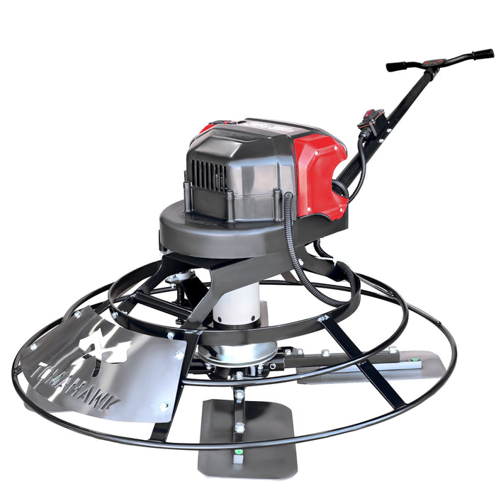 Tomahawk Power PRE ORDER: 30" Battery-Powered Portable Power Trowel with 18ft Bull Float Handle