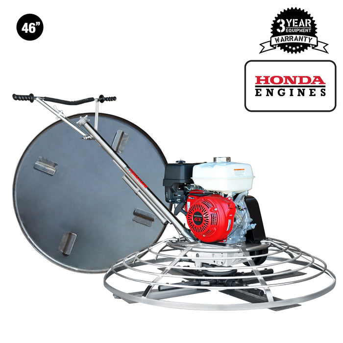 Tomahawk Power 46" Concrete Power Trowel 13HP Honda with Float Pan Cement Finishing Tool - Main Product Image