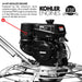 Tomahawk Power 46" Concrete Power Trowel 14HP Kohler Float Pan Screed Edge Cement Finishing Tool - Product Image 5