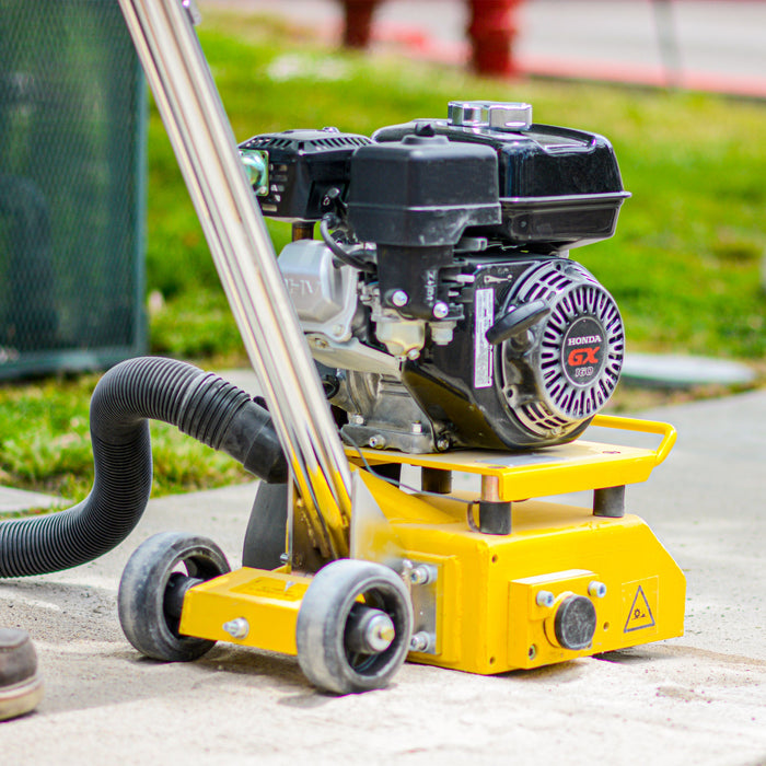 Tomahawk Power 8” Gas Concrete Scarifier Planer Grinder with 5.5 HP Honda Engine & Drum - Product Image 6