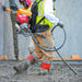Tomahawk Power 2HP Honda Concrete Vibrator with Flex Shaft Cable Whip Backpack - Alternate View