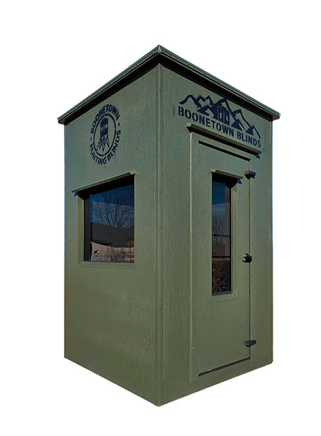 Boonetown Condo 4x4 Square Elite Hunter 4x4 hunting blind view