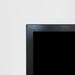 Empire beveled front finish swatch, black
