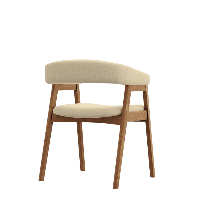 Alpine Furniture Cove Curved Back Side Chairs
