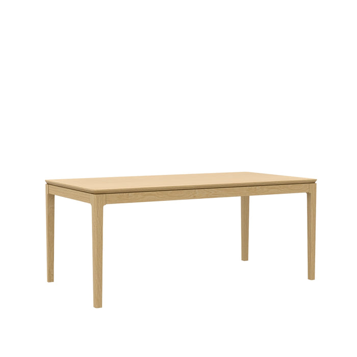 Alpine Furniture Cleo Cove Rectangular Dining Table, Light Oak