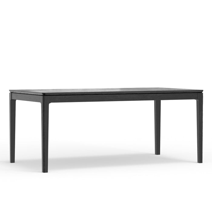 Alpine Furniture Cove Rectangular Dining Table, Vintage Black