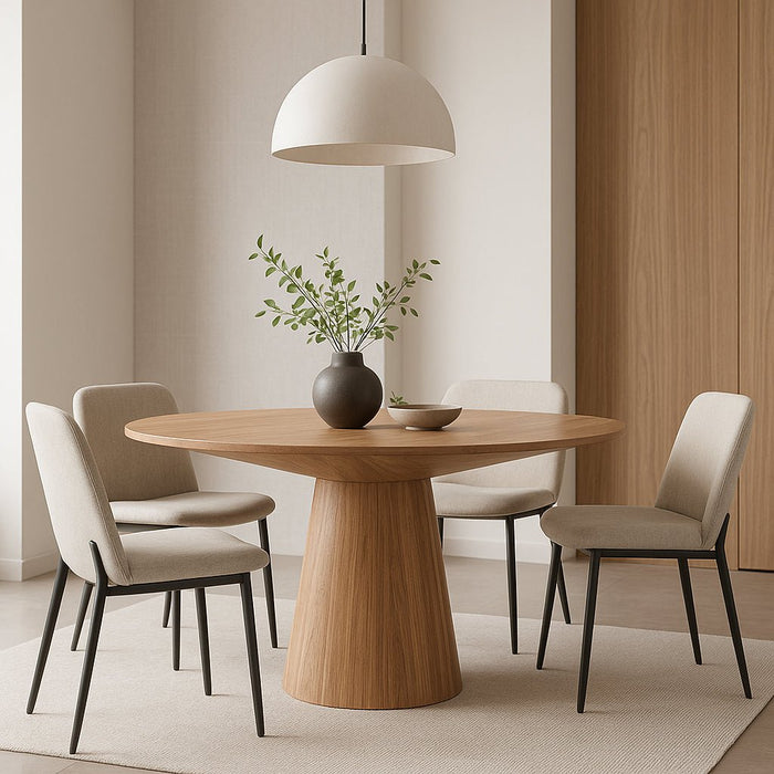 Alpine Furniture Cove Round Dining Table