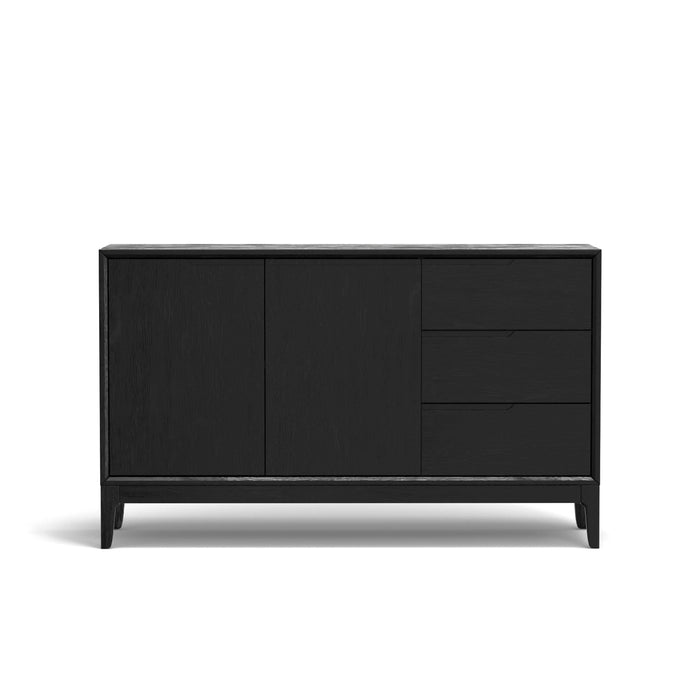 Alpine Furniture Cove Sideboard, Vintage Black