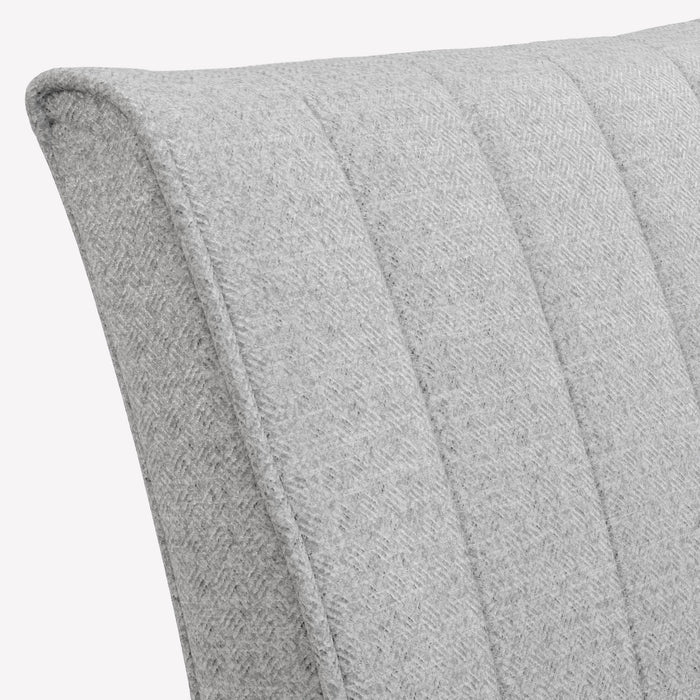 Alpine Furniture Cove Upholstered Side Chairs, Gray & Black