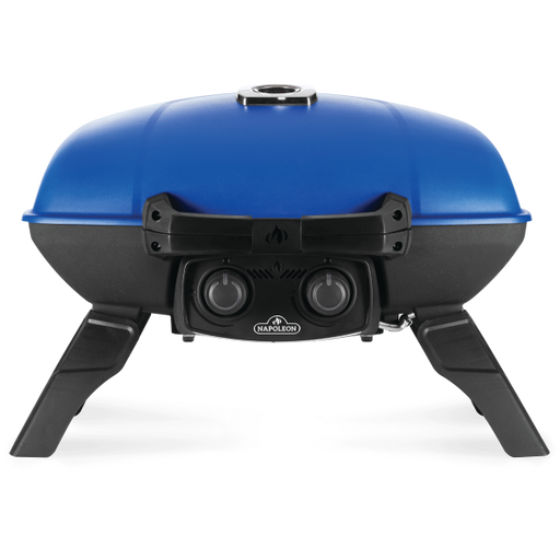 Napoleon TravelQ 285 portable propane gas grill TQ285-BL-1 in blue