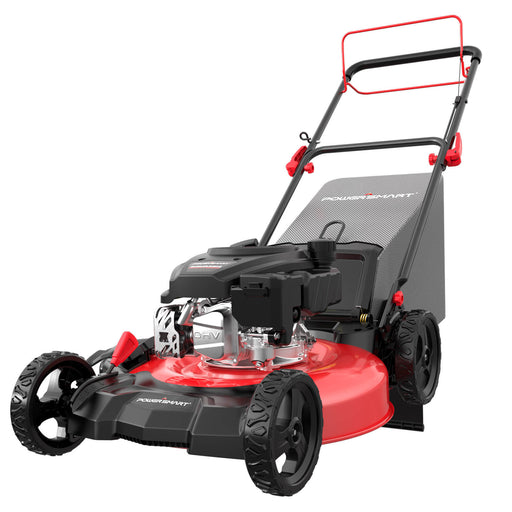 PowerSmart 21 " 170cc Gas Self-Propelled Lawn Mower Red DB8621AS