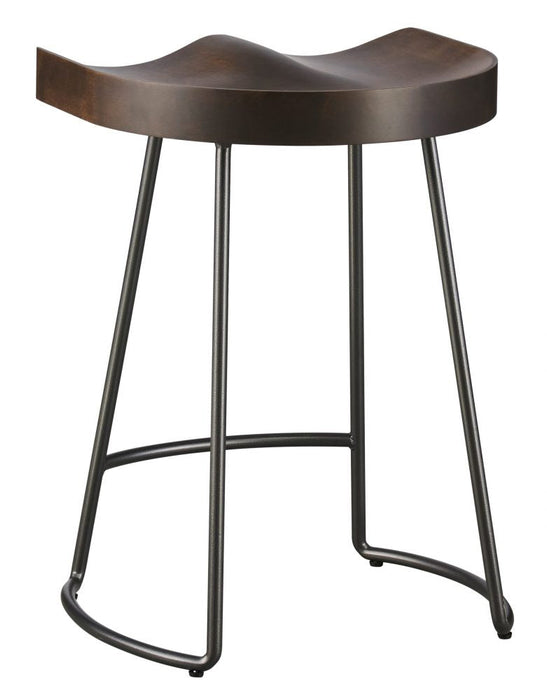 Decker Counter Stool - Steel Frame