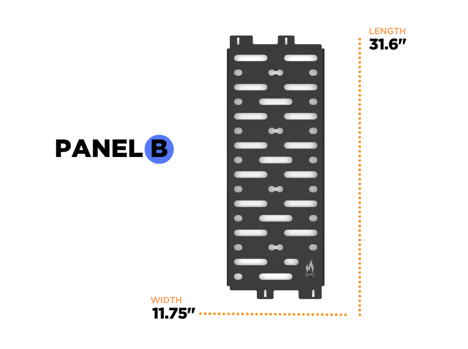 Flatline Van Co. Universal Decking Panels – dimensions diagram, image 18 of 20